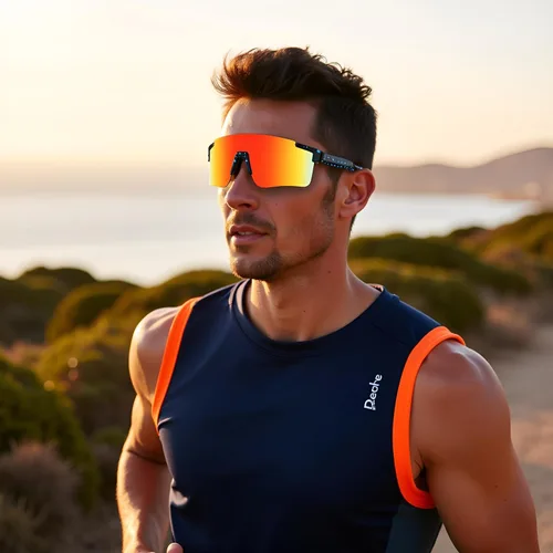 Miniatura 3 de MALIDAK Gafas de sol deportivas para hombres y mujeres, jóvenes, gafas de sol de béisbol, protección UV400, gafas de ciclismo para hombres