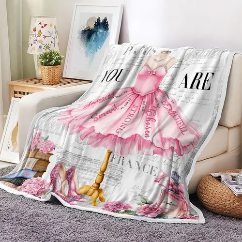 Miniatura 7 de Manta de bebé para niñas y niños, 40 x 30 pulgadas, suave manta de franela para bebé con patrón de lunares arcoíris clolrful, manta cálida