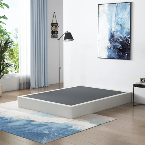 Miniatura 13 de Vehowy Base de resorte de 4 pulgadas para cama king, base de resorte solo tamaño king, base de colchón de servicio pesado, base de cama de metal