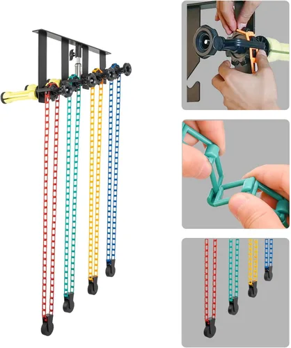 Miniatura 4 de Sistema de soporte de rodillo de fondo de fotografía, 4 rodillos, soporte de fondo de pared, soporte de fondo de soporte de luz
