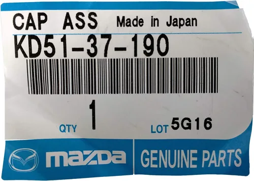 Miniatura 4 de Tapa central original Mazda KD51-37-190