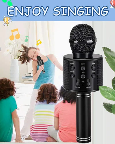 Miniatura 6 de Juguetes para Niños de 3-12 Años, Micrófono de Karaoke para Niños Regalos de Cumpleaños Presentes para Niñas y Niños de 5 6 7 8 9 10 11 12 Años