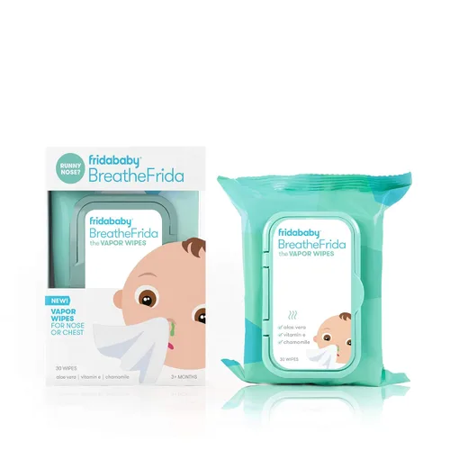Miniatura 7 de Frida Baby Juego de alivio del resfriado y la gripe, kit de alivio de la congestión, incluye el aspirador nasal NoseFrida, filtro de higiene