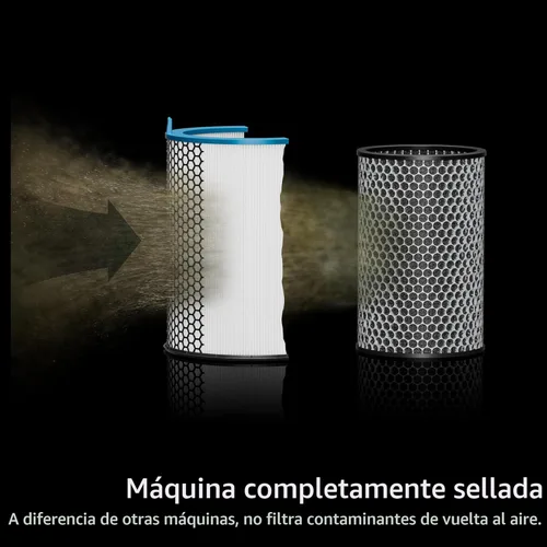 Miniatura 6 de Dyson Hushjet - Purificador compacto, diseñado para purificación de aire potente, silenciosa, para toda la habitación, hogares con mascotas