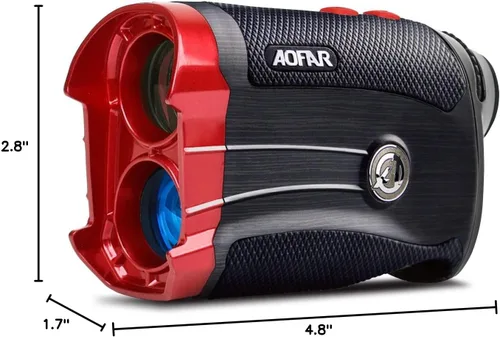 Miniatura 8 de AOFAR GX-2S Rangefinder for Golf & Hunting with Slope and Angle Switch, Flag-Lock with Vibration, Horizontal Distance, 600/1000 Yards Distance