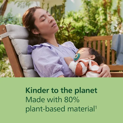 Miniatura 5 de Philips Avent Ultra Air - Chupetes nocturnos con diseño ortodóntico, para bebés de 6 a 18 meses, brillan en la oscuridad, pezón simétrico de Verde
