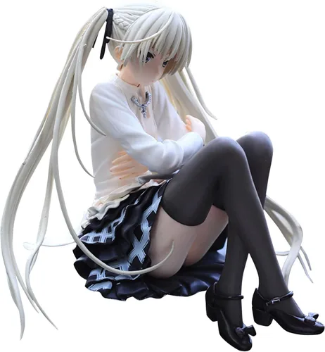 QAHEART Figura de anime Kasugano Sora de dibujos animados Anime Girl Figura de PVC Modelo Figura de acción Estatua Juguetes Adornos de Escritorio