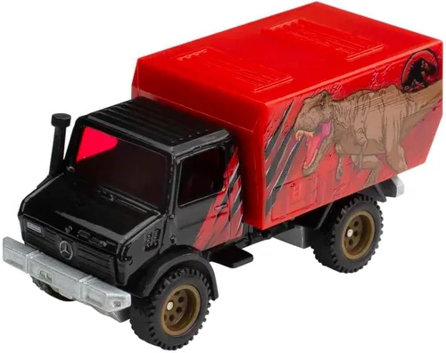 Miniatura 2 de Hot Wheels 88 Mercedes Unimog - Vehículo a escala para niños de 3 años en adelante y coleccionistas de autos de juguete clásicos, con nuevos