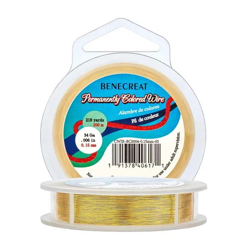 Miniatura 43 de BENECREAT Alambre de cobre para cuentas de joyería de calibre 18, resistente al deslustre, alambre de metal de bronce antiguo para hacer joyas