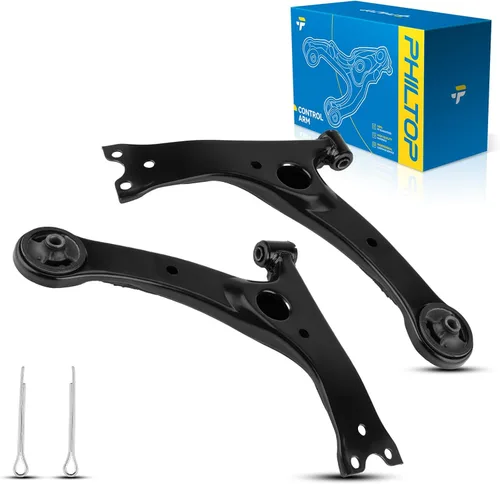 Miniatura 188 de PHILTOP Kit de suspensión delantera de 10 piezas, brazos de control inferiores con juntas de bola, eslabones de extremo de barra estabilizadora