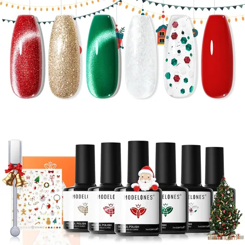 Miniatura 18 de Modelones Imán de esmalte de uñas de gel de ojo de gato, herramienta magnética 8 en 1 para uñas de gel, varita magnética fuerte para arte de uñas