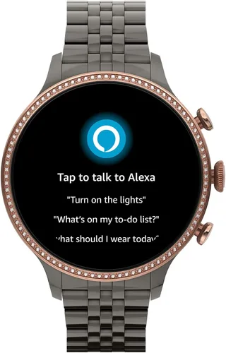 Miniatura 6 de Fossil - Reloj inteligente con pantalla táctil Gen 6 con altavoz para mujer medición de frecuencia cardíaca oxígeno en sangre GPS pagos sin contacto