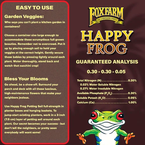 Miniatura 3 de FoxFarm FX14047 (2 pies cúbicos) tierra orgánica FoxFarm Happy Frog