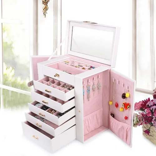 Miniatura 2 de Gran caja o almacenamiento para joyas Kendal LJC-SHD5.