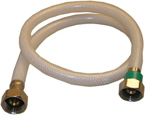 LASCO 10-2431 Tubo de hierro hembra de 1/2 pulgada por tubo de hierro hembra de 1/2 pulgada por suministro de agua de vinilo trenzado flexible de 30