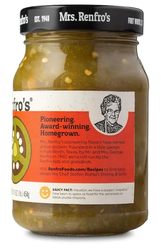 Miniatura 3 de Mrs. Renfro’s Green Salsa – Gluten Free (16-oz. jars, 2-pack)