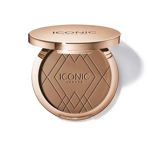 ICONIC LONDON Ultimate Bronzing Powder | Polvo sedoso, bronceador con acabado mate impecable, libre de crueldad, maquillaje vegano Bronce cálido