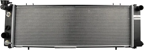 Miniatura 49 de TRQ Radiador de 1 fila de núcleo de aluminio de 26.5 pulgadas de ancho de núcleo compatible con Chevrolet Captiva Sport 2012-2015 Saturn Vue