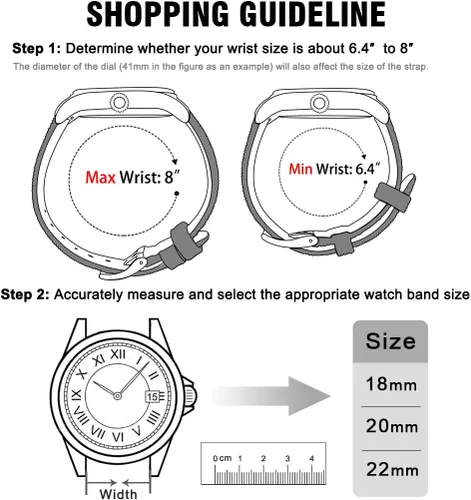 Miniatura 6 de Ritche - Banda de reloj de tela de vela de liberación rápida, compatible con Samsung Galaxy Watch 6 Classic 43 mm 47 mm 40 mm 44 mm, Timex / Seiko
