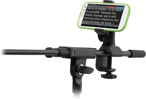 Miniatura 5 de IK Multimedia iKlip Xpand Mini soporte para micrófono con soporte para teléfono, compatible con teléfonos inteligentes iPhone y Android de 3.5" a