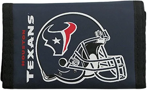 Miniatura 7 de Rico Industries NFL Football - Cartera de nailon de tres pliegues