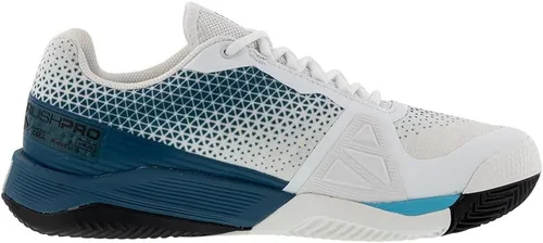 Miniatura 4 de WILSON Zapatillas de tenis Rush Pro 4.0 Clay para hombre Blanco y Azul Coral