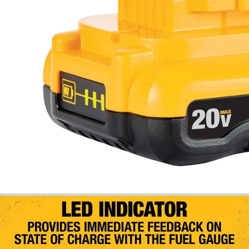 Miniatura 6 de DEWALT Paquete de batería de 20V MAX con cargador, 3 Ah, tiempo de funcionamiento extra largo (DCB230C)
