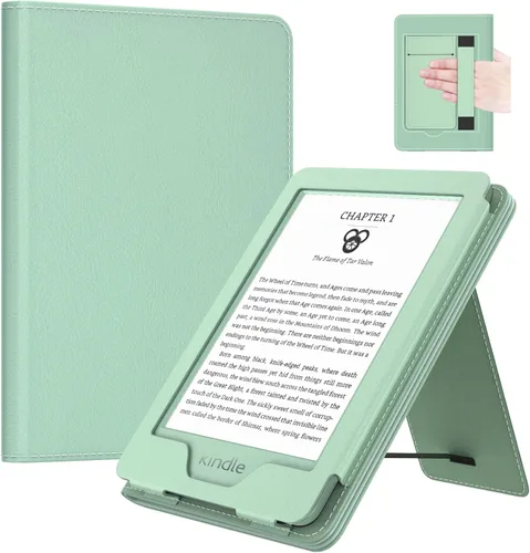 Miniatura 37 de MoKo Funda para Kindle de 6 pulgadas (11ª generación, versión 2024/2022)/(10ª/8ª generación, 2019/2016), carcasa de poliuretano ultraligera