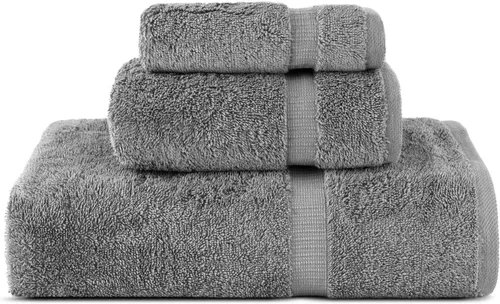 Miniatura 44 de Chakir Turkish Linens Hotel & Spa - Toallas turcas de algodón superior Gris