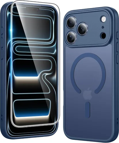 Miniatura 812 de FNTCASE Funda para iPhone 13 Pro-Max: Fundas magnéticas transparentes compatibles con Magsafe Slim anti amarillamiento protección contra caídas