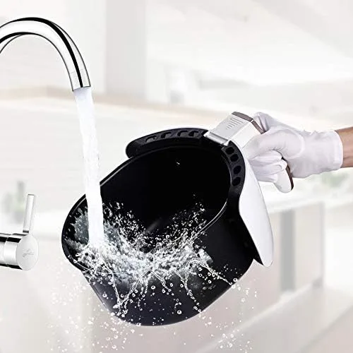 Miniatura 5 de Freidora de aire sin aceite de 3.8L Sartén eléctrica multifunción Uso doméstico Control inteligente de temperatura Utensilios de cocina