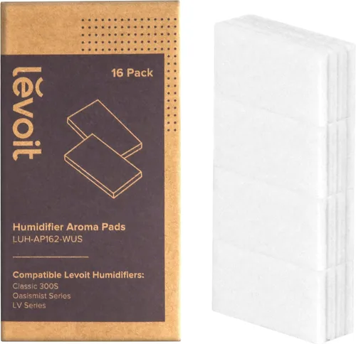 Miniatura 4 de LEVOIT LV600S Humidificadores inteligentes de niebla cálida y fría y almohadillas aromáticas, paquete de 16, filtros de repuesto para humidificador