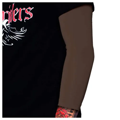 Miniatura 11 de Tat2X Ink Armor - Funda para tatuaje de 3/4 brazos, agarre antideslizante, fabricado en Estados Unidos, capuchino, ML (manga de un solo brazo/codo)