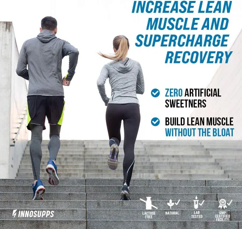 Miniatura 3 de InnoSupps Advanced Iso Protein Proteína aislada de suero 100% en polvo Sin edulcorantes artificiales Baja en grasa, baja en carbohidratos