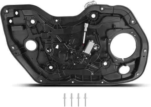 Miniatura 9 de YHTAUTO Elevalunas eléctrico delantero del lado del conductor con conjunto de motor de 2 pines y panel de puerta interior para Hyundai Elantra