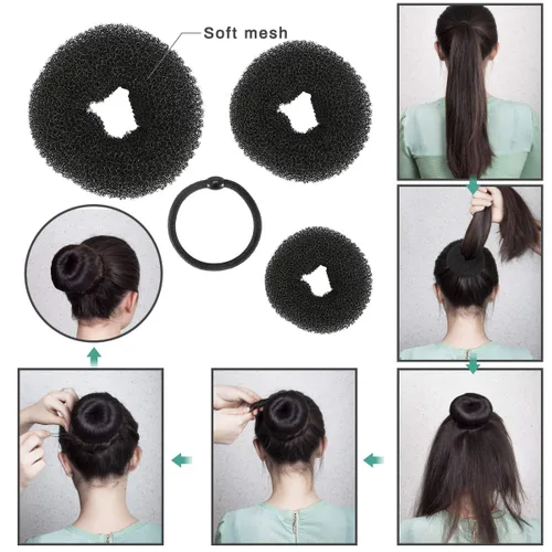 Miniatura 3 de Kit de 40 herramientas de bricolaje para trenzar y modelar el cabello, accesorios de moda Number-one con herramientas de peinado en espiral