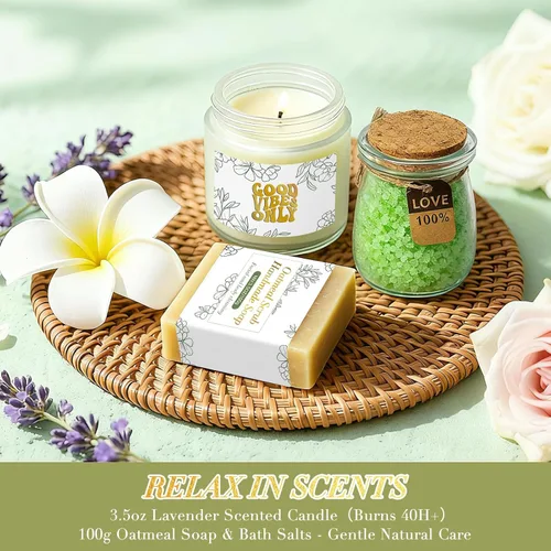 Miniatura 5 de Regalos de cuidado personal para mujeres, cesta de regalo de pronta recuperación, paquete de cuidado para mujeres después de la cirugía, regalos