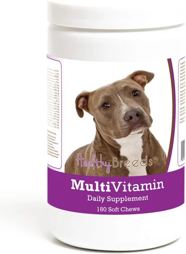 Miniatura 52 de Healthy Breeds Bulldog francés multivitamínico suave masticable para perros 180