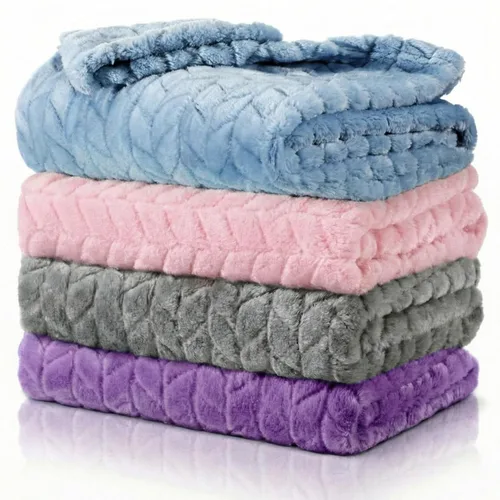 Miniatura 10 de Frienda Manta mullida para bebé, 4 piezas, manta mullida para niños y niñas, suave y cálida para bebés, recién nacidos, suministros de cama