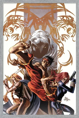 Miniatura 13 de Trends International Marvel Comics - Póster de pared Secret Avengers #7, 14.725 x 22.375 pulgadas, versión enmarcada de madera de granero