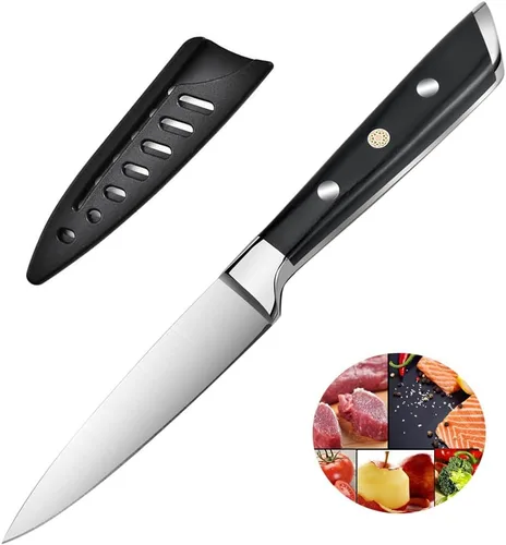 Miniatura 8 de Cuchillo de chef de 8 pulgadas, cuchillo de chef súper afilado, cuchillo de cocina para cocinero casero, cuchillo universal de acero inoxidable al