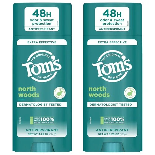 Miniatura 8 de Tom’s of Maine North Woods - Desodorante antitranspirante para hombres y mujeres, 48 horas de protección contra el olor y el sudor, aroma a pachulí