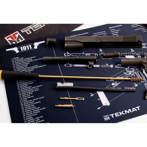 Miniatura 6 de TekMat 1911 Alfombrilla de limpieza para armas, color negro, talla única