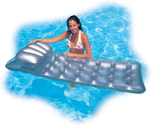 Miniatura 2 de Intex Colchón de 18 bolsillos Suntanner Tumbona de piscina con reposacabezas (paquete de 2) 58894EP