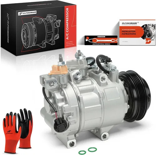 Miniatura 10 de A-Premium Compresor de A/C con embrague compatible con Ford Focus 2.0L 2014-2018 Aspirado naturalmente (no turboalimentado)