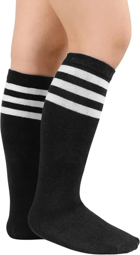 Miniatura 2 de Century Star Calcetines de fútbol para niñas y niños, calcetines de béisbol para jóvenes, calcetines de sóftbol para niños, calcetines deportivos