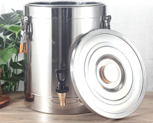Barril aislado de acero inoxidable 304, dispensador de bebidas aislado con aislamiento caliente y frío las 24 horas, uso en fiestas en el hogar,
