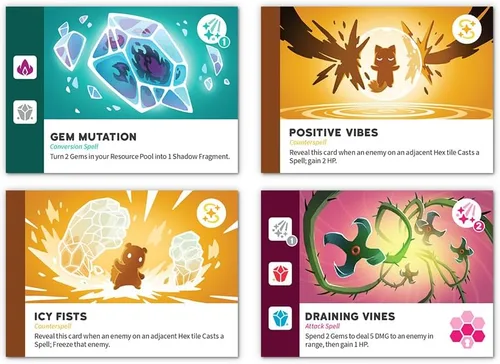 Miniatura 5 de Unstable Games - Casting Shadows: The Ice Storm Expansion - Diseñado para ser añadido a tu juego de cartas de Casting Shadows Paquete de expansión