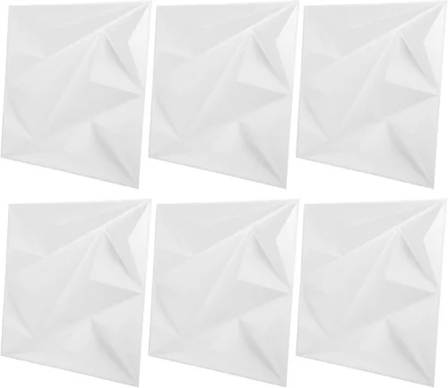 Miniatura 10 de Angoily Papel pintado tridimensional 3D de PVC 6pcs
