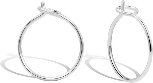 Miniatura 9 de Aretes de aro huggie pequeños y finos para mujer - Rellenos de oro de 14k o plata esterlina, aros pequeños, aretes de aro de oro ligeros Chapado